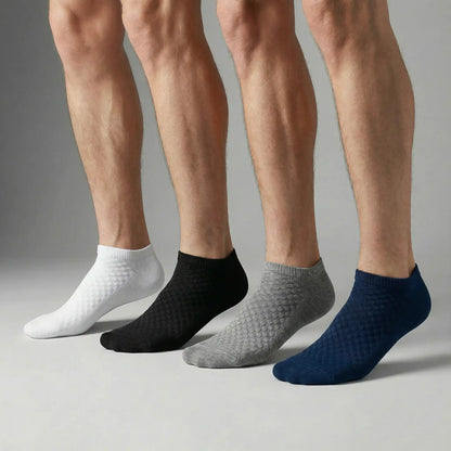 Chaussettes Alessio basses en fibre de bambou premium