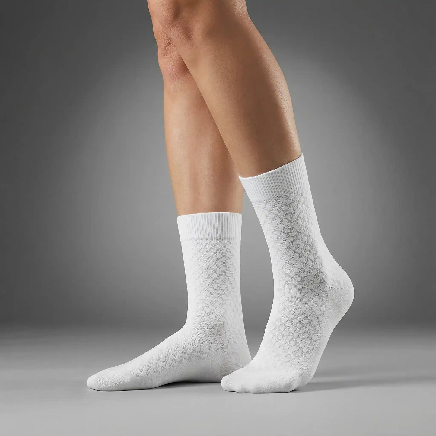 Chaussettes Alessio mi-hautes en fibre de bambou premium