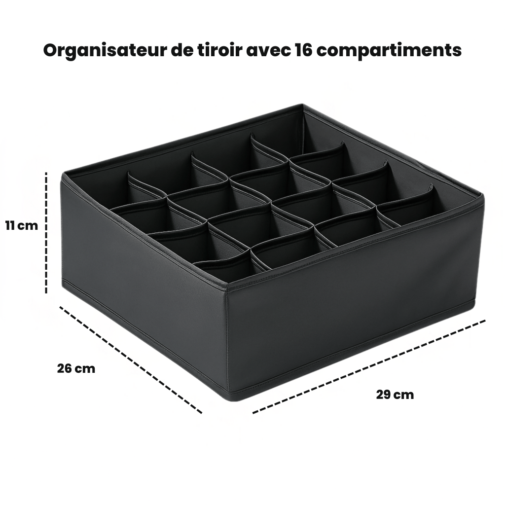 Organisateur de tiroir pour chaussettes et sous-vêtements | Alessio