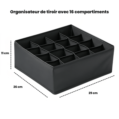 Organisateur de tiroir pour chaussettes et sous-vêtements | Alessio